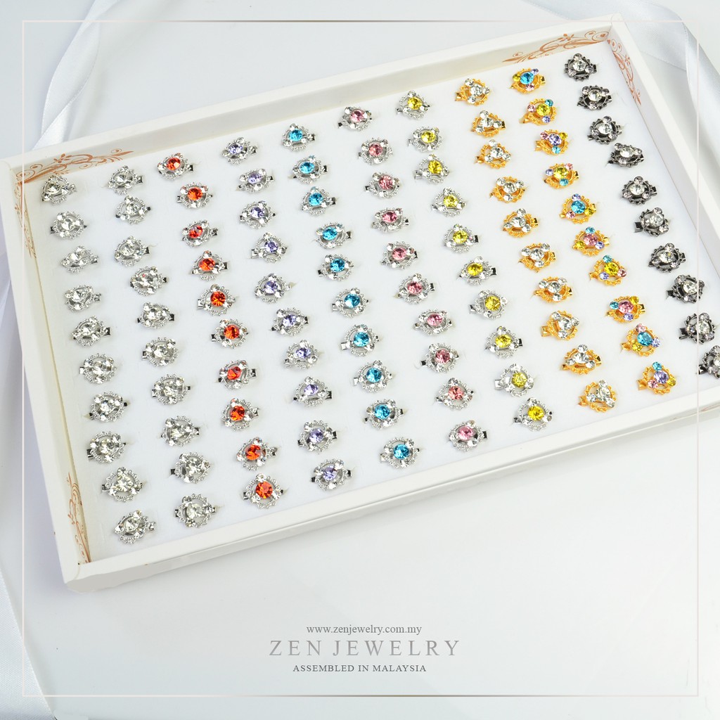 ZEN COLLECTION 100 ชิ้น KOREA BABY BroCH [ FIXED PATTERN ]