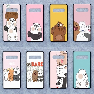 เคส Samsung S10 ลายสามหมีจอมป่วน ขอบนิ่มหลังแข็ง เคสมือถือ เคสโทรศัพท์ Case เคส TPU ขอบนิ่มหลังแข็ง ไม่ขูดตัวเครื่อง