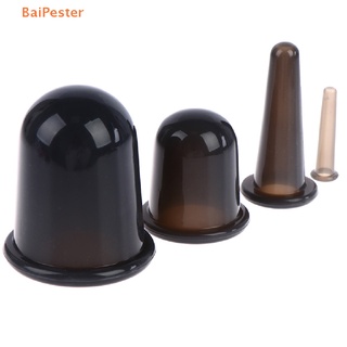 [BaiPester] Black Silicone Cupping Vacuum Suction Lifg Facial Face Eyes Massage Cup