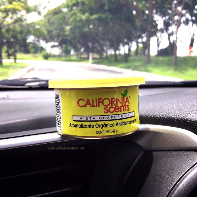 น้ำหอมรถยนต์ California scents กลิ่นวิสต้าเกรปฟรุต