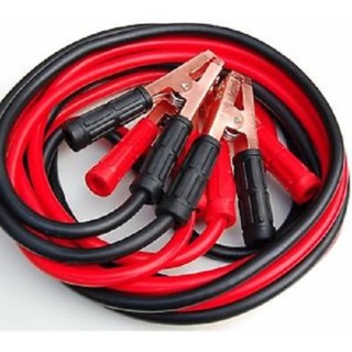 BOOSTER CABLE CAR สายพ่วงแบตเตอรี่สำหรับรถยนต์เครื่องเล็ก-กลาง ECO CAR 1200 AMP 12V ยาว 2.5 เมตร จั๊มแบต ชาร์จแบต แบตหมด