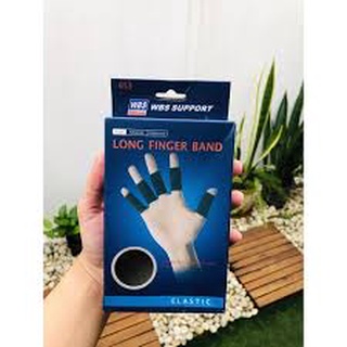 ผ้ารัดข้อนิ้วมือ ปลอกนิ้ว รัดนิ้ว🖐 แก้ปวด อักเสบข้อนิ้วมือ 👍WBS long finger support✨