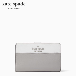 KATE SPADE NEW YORK STACI MEDIUM COMPACT WALLET BIFOLD WLR00124 กระเป๋าสตางค์