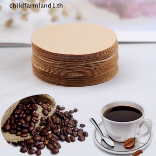 [childfarmland1] กระดาษกรองเครื่องชงกาแฟ แบบเปลี่ยน สําหรับ Aeropress 100 ชิ้นต่อแพ็ค