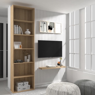 Inhome Furniture ชั้นวางของ W60xD25xH225 รุ่น SS-6011 Inhome Furniture Book Shelves W60xD25xH225 SS-6011