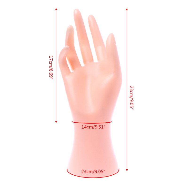 พีมี่ หุ่นแสดงเครื่องประดับสร้อยข้อมือแหวนถุงมือยืนผู้ถือห รูปที่ 2