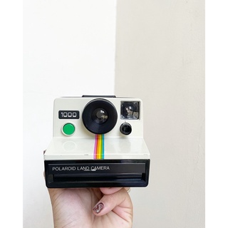 กล้องโพลาลอยด์ polaroid land 1000 กล้องโพลาลอยด์คาดรุ้ง