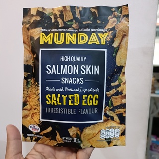 SALMON SKIN salted egg 30 g.