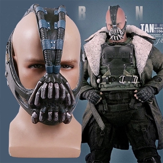 Batman Bane Mask Cosplay Props Movie The Dark Knight Latex Masks Helmets Full Head Breathable Anime Mascarillas Halloween