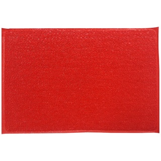 พรมใยไวนิล 40x60 ซม สีแดง DIFF C10 พรมเช็ดเท้า Vinyl fiber carpet 40x60 cm red DIFF C10