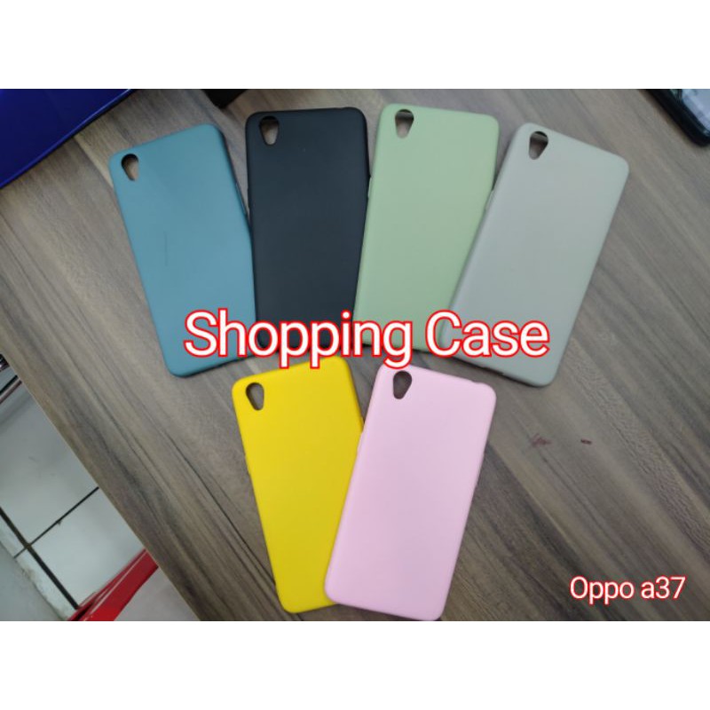 SHC888 OPPO A37 SIX CANDY CASE PREMIUM SOFTCASE สี PLAIN