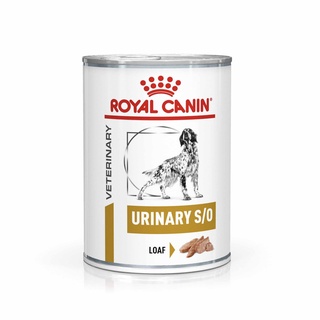 Royal Canin URINARY S/O สุนัขโรคนิ่ว สลายนิ่วสตรูไวท์ ขนาดกระป๋อง 410 กรัม