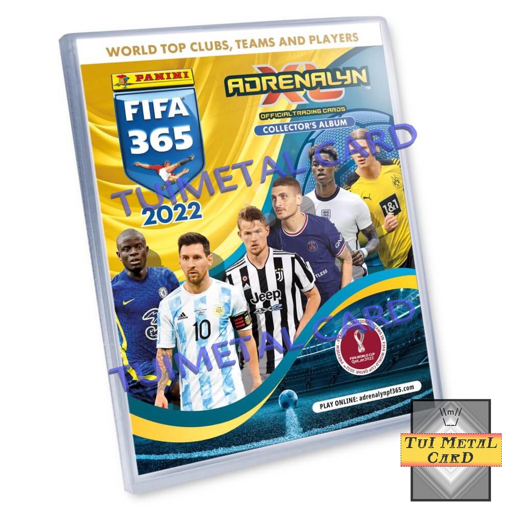 PANINI FIFA 365 2022 ADRENALYN XL Card Pack ซองสุ่ม การ์ดสะสมฟุตบอล ...