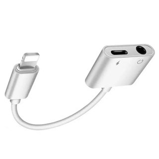 แท้❗️สายแปลงJ-009ไลท์ติ้งTo 3.5มม​ แจ็คAUX audio Adapter สำหรับ​หูฟัง​อะแดปเตอร์