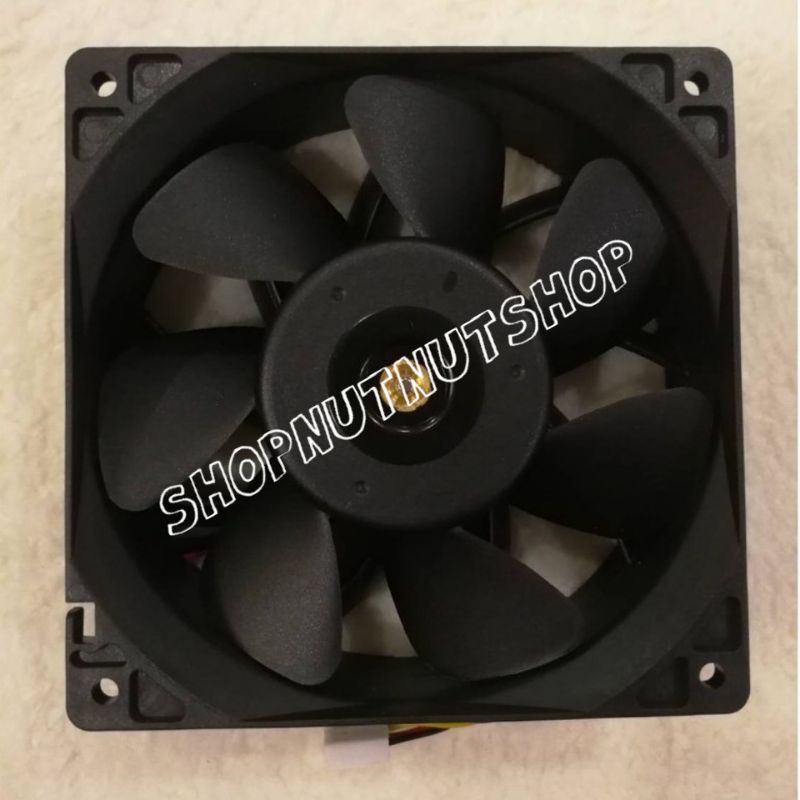   พัดลมDelta QFR1212GHE 6000 RPM 12ซม. หมุดทองเหลือง FAN ASIC S9/L3/L7/S19/T17/S19Jproรุ่นอื่นๆ (ของใหม่)