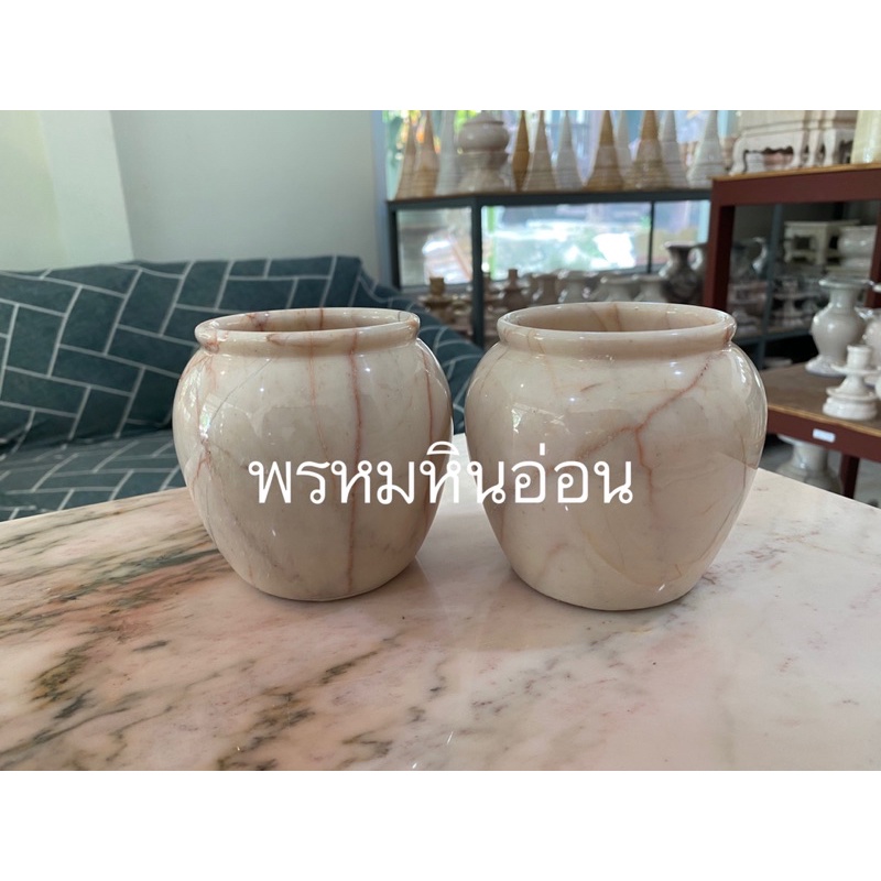 โอ่งหินอ่อน ตุ่มหินอ่อน (ต่อคู่)