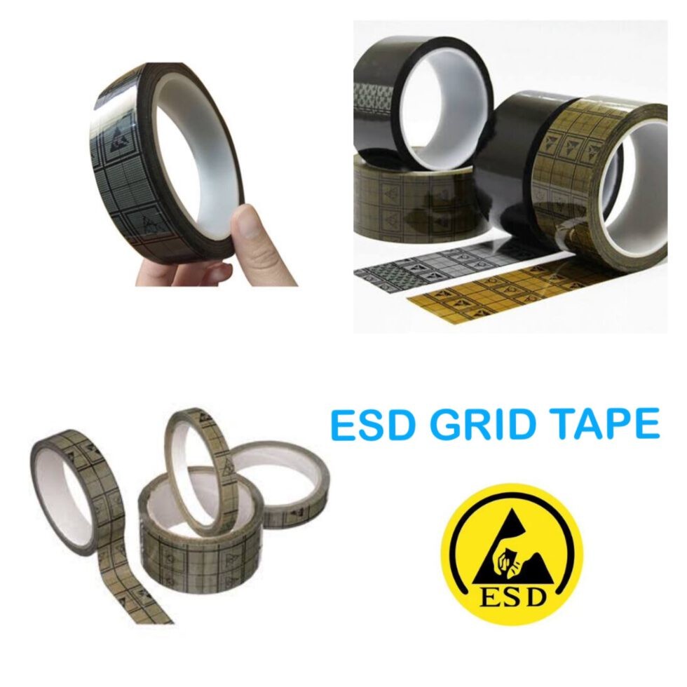 Conductive Grid Tape ESD เทปตัวนำกันไฟฟ้าสถิต #Grid Tape ESD #Conductive #เทป Grid (ออกใบกำกับภาษีได้ )