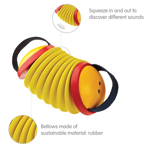 PlanToys أكورديون خشبي 6401 ‏(18 شهراً فأكثر) — صورة 2