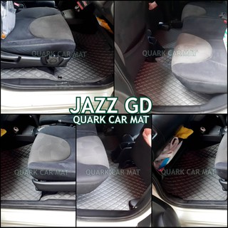 พรมรถยนต์ JAZZ GD ลายVIP ตรงรุ่น ปูเต็มภายใน