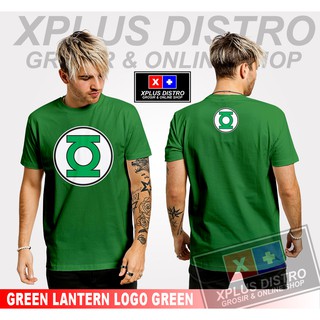 [100% Cotton] เสื้อยืดผ้าฝ้ายพิมพ์ลาย Superhero GREEN LANTERN LANTERN สีเขียวพรีเมี่ยม 30S