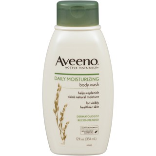 aveeno daily moisturizing body wash 354ml.