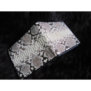 python skin ฺฺBifold  wallet  กระเป๋าสตางค์หนังงูเหลือม