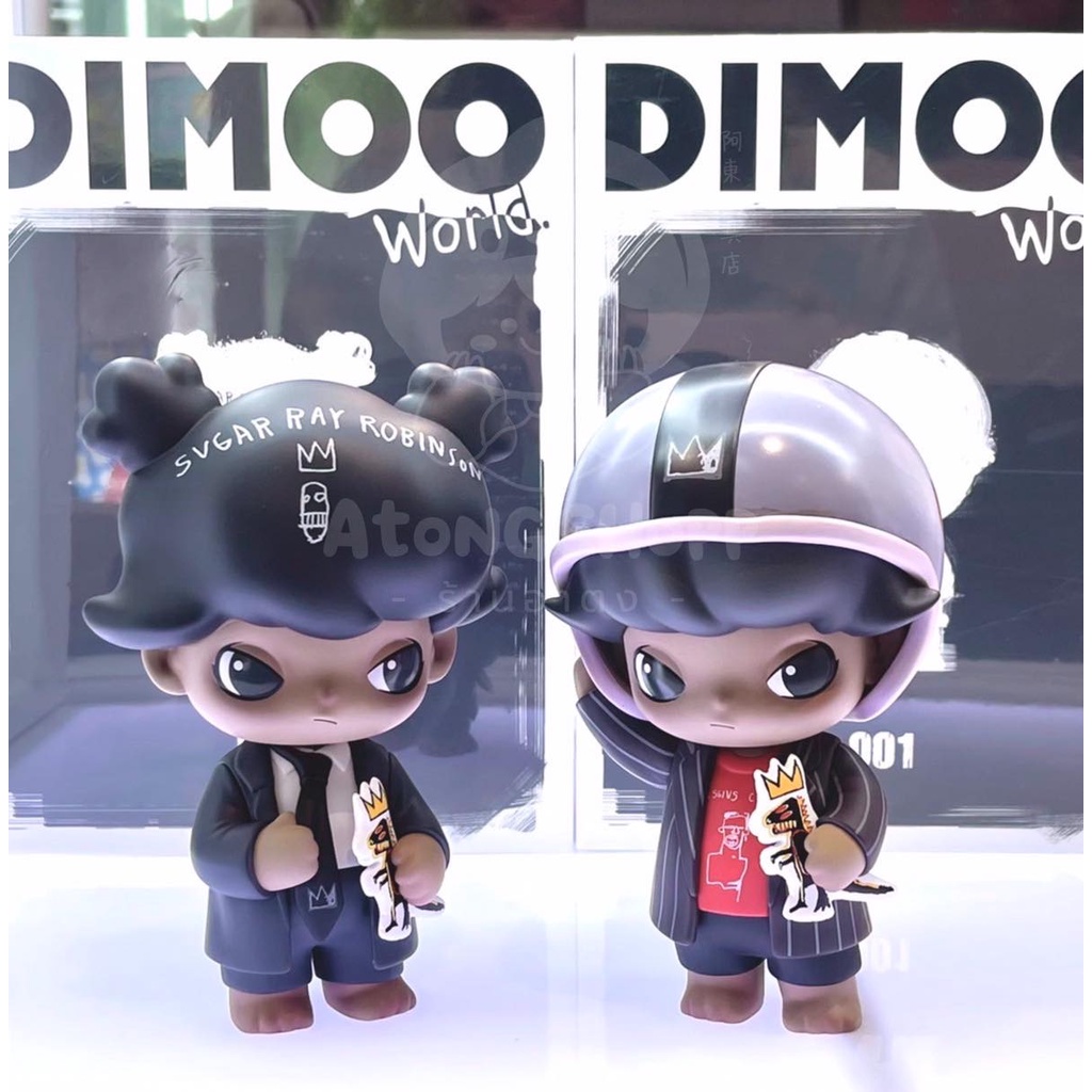 POP MART Dimoo X Jean Michel Basquiat Set (2 Figurine) - toydd88