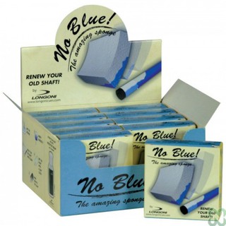 ฟองน้ำทำความสะอาดไม้คิวพูล สนุกเกอร์ Longoni No Blue Cleaning Sponge
