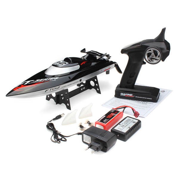 Feilun เรือบังคับไฟฟ้า Motor Brushless RC Racing Boat FT012 ระบายความร้อนด้วยน้ำ ทำความเร็วได้กว่า 4