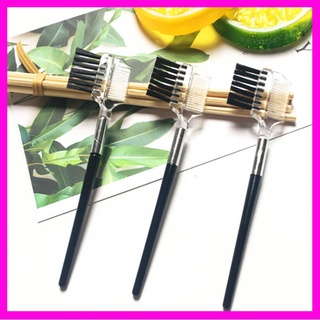 Eyebrow brush with small comb, small brush, eyelash brush, eyebrow comb, beauty tool