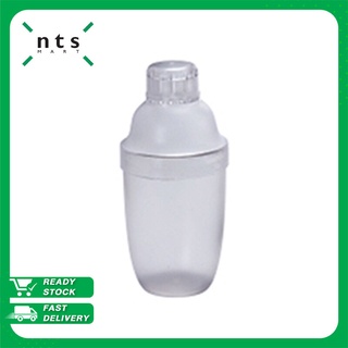 NTS Measured Plastic Shaker เชคเกอร์ผสมค็อกเทล อุปกรณ์ผสมค็อกเทล บาร์เหล้า ความจุ 450 ml. รุ่น MPS450-CL