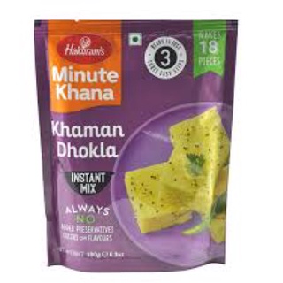 Haldiram Khaman Dhokla Instant Mix 180g  (Makes 18 Pcs)