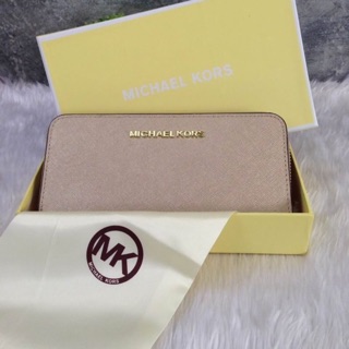 กระเป๋าสตางค์ michael kors แท้💯 (champagne)