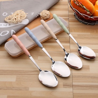 rice straw cutlery set ชุดช้อนส้อมตะเกียบแบบพกพา