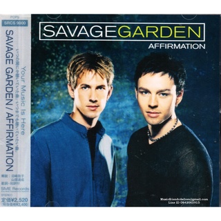 CD,Savage Garden - Affirmation (1999)(Japan)