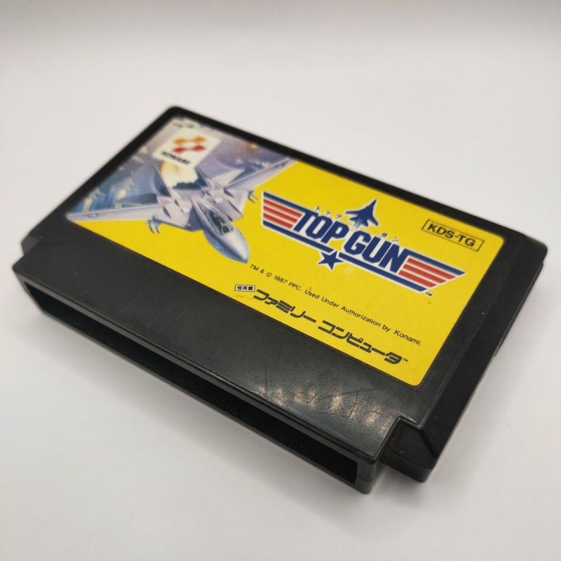 FAMICOM ตลับเกมส์ ท๊อปกัน TOP GUN [FC] ตลับแท้ ญี่ปุ่น มือสอง สภาพดี ไม่มีกล่อง สำหรับนักสะสมยุค90