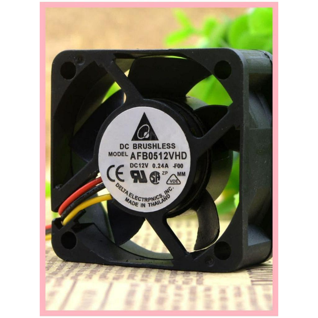 DELTA DELTA AFB0512VHD 5020 12V 0.24 A 5cm Double Ball Server Fan