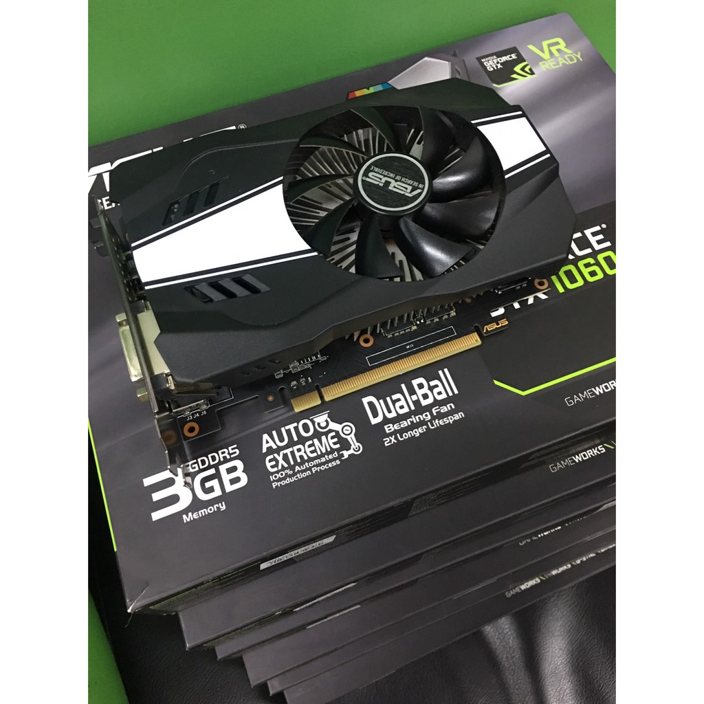 ASUS GTX 1060 3GB. vgA