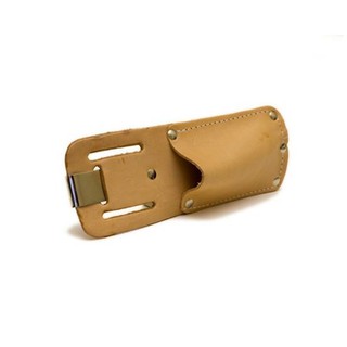 Pacific Handy : PHDPCUKH326* ซองใส่มีดคัดเตอร์ Cutters Tan Leather Sheath Holster with Clip