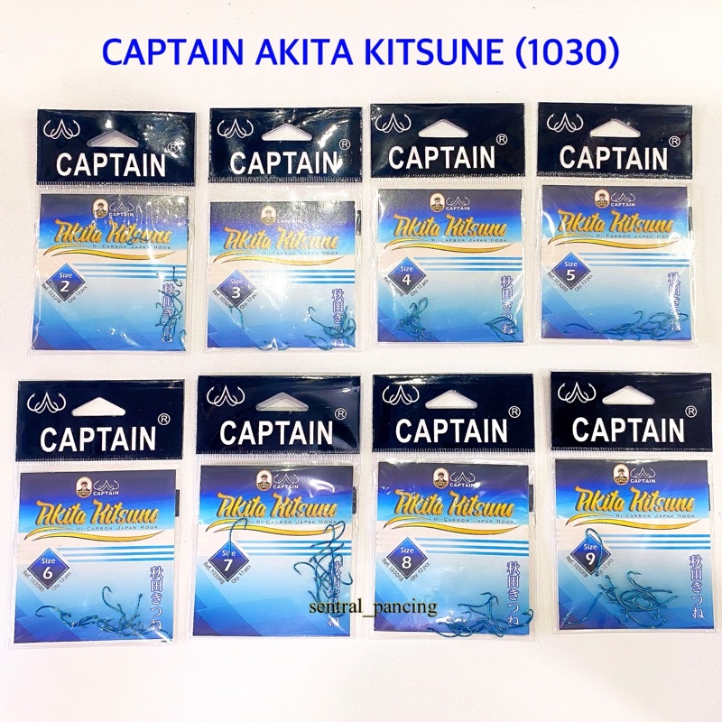 MATA CAPTAIN AKITA KITSUNE 1030 HOOK