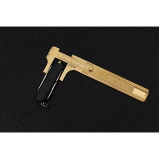 เวอร์เนียทองเหลืองแท้ คลาสสิค Brass Virnier Caliper  10 cm.