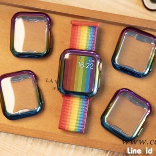 เคสสำหรับapple watch สีรุ้ง