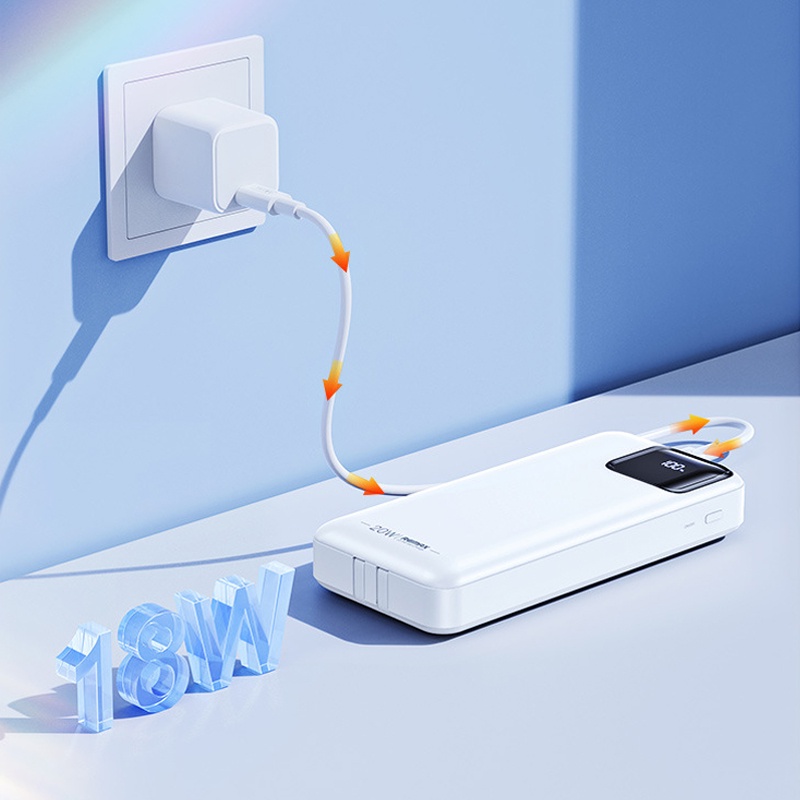 Remax Powerbank 20000mAh ชาร์จเร็ว Fast Charge ของแท้ 100 แบตสำรองมา ...