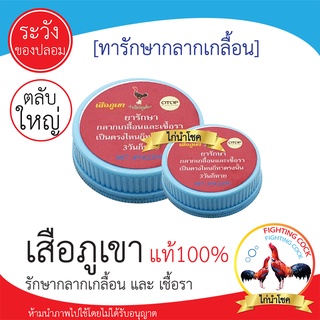 New!! เสือภูเขา_รักษากลากไก่ชน / แท้100% / ชนิดทา ตลับใหญ่