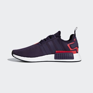 แท้ 100% Adidas NMD R1 สีม่วงแต่งแดง Size UK 8 / US 8.5 / EU 42 / 26.5 CM