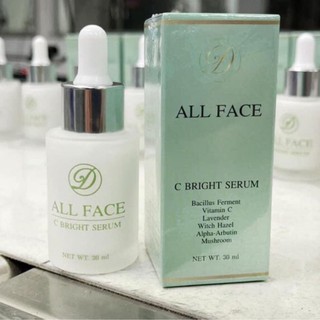 All face c bright เซรั่มช่วยลดรอยหมองคล้ำ กระตุ้นการสร้างคอลลาเจน ช่วยลดเลือนริ้วรอย ราคาโปรโมชั่น