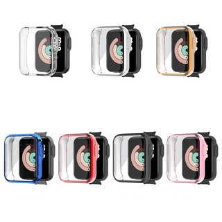 เคส TPU แบบเต็ม สําหรับ Xiaomi Mi Watch Lite Redmi Watch 2 Lite Watch2 กันกระแทก เคสป้องกัน