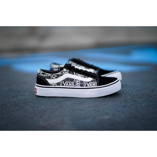 [ของแท้ ส่งฟรี PRE-ORDER] VANS OLD SKOOL "LOGO" (JAPAN EDITION) BLACK