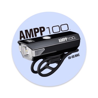 [แท้] ไฟหน้า CATEYE AMPP 100 ชาร์จ USB 100 Lumenแท้ สินค้านำเข้าถูกต้อง