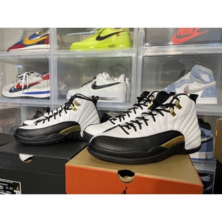 Qbe0 สินค้าใหม่ Taiwan AIR JORDAN 12 RETRO “ROYALTY” CT8013-170 TAXI รองเท้า สําหรับผู้ชาย เด็กโต